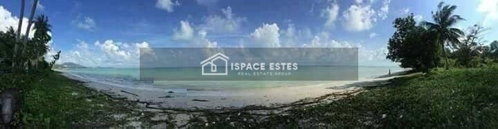 ขายที่ดินติดทะเล​เกาะสมุย 4 ไร่ 1 งาน 41.1 ตารางวา (1,741.1 ตารางวา)  ที่ดินสวยติดทะเล หาดส่วนตัว เหมาะสำหรับลงทุนทำ รีสอร์ท โรงแรม จัดสรร (บ้านวิลล่า) ฯลฯ