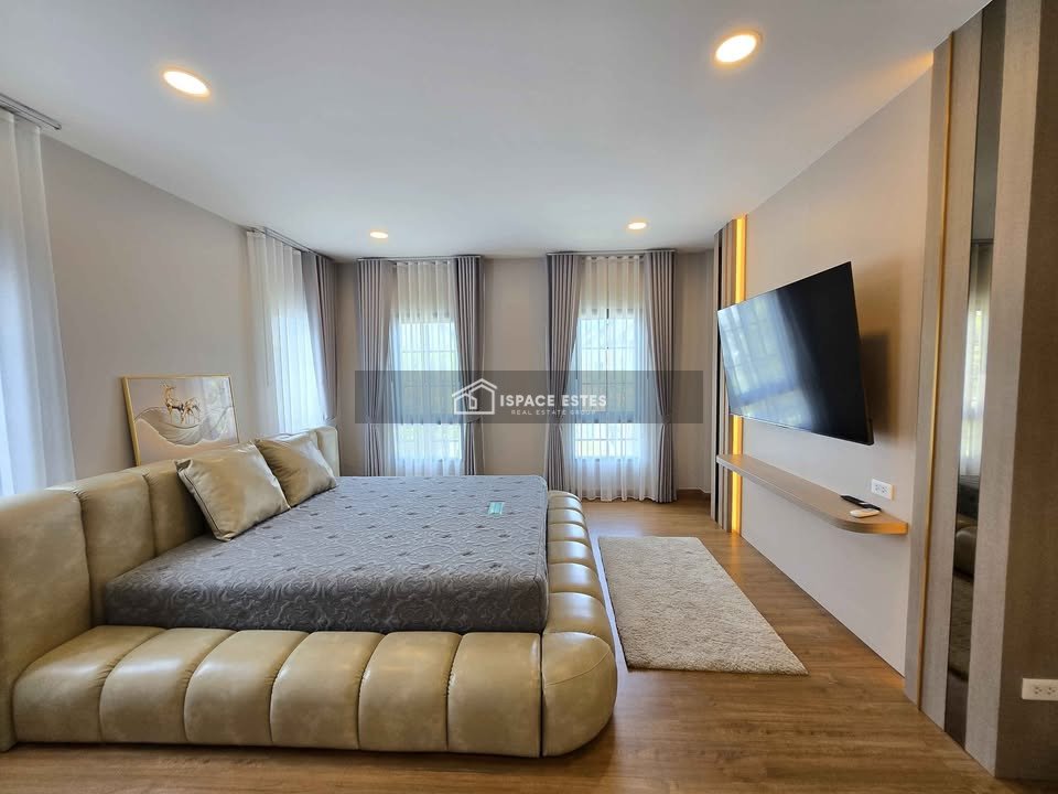 ขาย/เช่า บ้านเดี่ยว 2ชั้น 𝐂𝐄𝐍𝐓𝐑𝐎 𝐁𝐀𝐍𝐆𝐍𝐀(เซนโทร บางนา) 70 ตร.ว 303 ตร.ม แบบบ้าน Angelo ใหญ่สุดของโครงการ - พื้นที่กว้าง ฟังก์ชันครบ บ้านใหม่ตกแต่งครบพร้อมอยู่